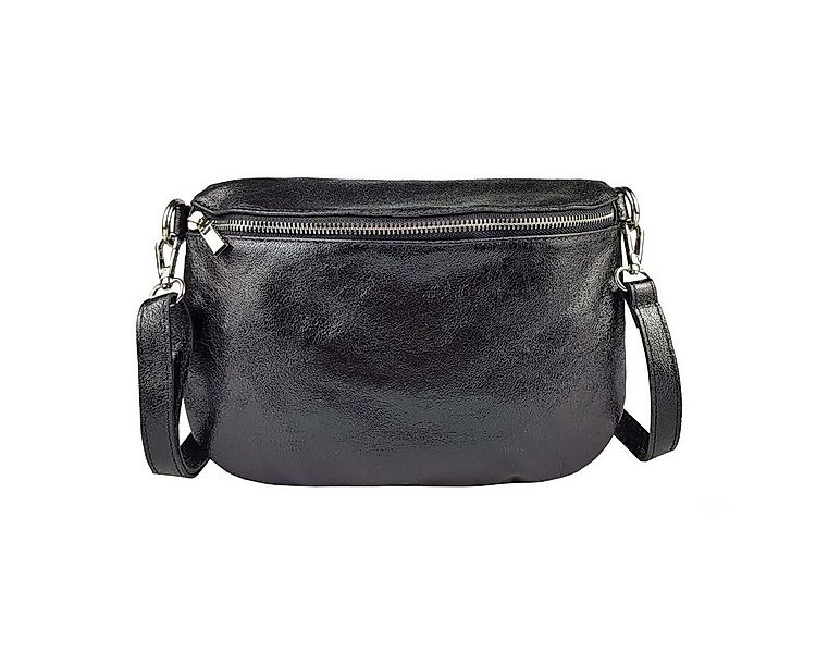 ITALYSHOP24 Bauchtasche Made in Italy Damen Leder Bauch- Gürteltasche Cross günstig online kaufen