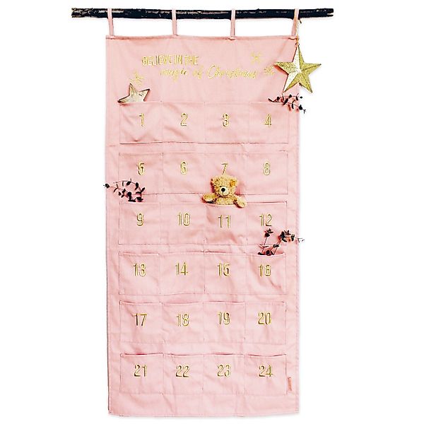PAPIERDRACHEN befüllbarer Adventskalender Adventskalender Wandteppich aus günstig online kaufen