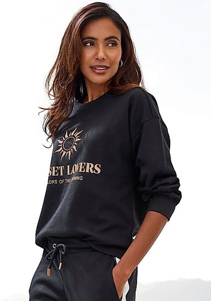 H.I.S Sweatshirt mit großem Front-Print, Loungewear günstig online kaufen