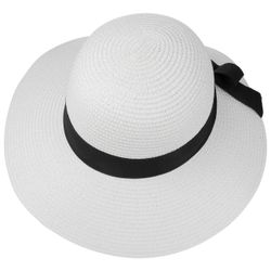 Lipodo Sonnenhut (1-St) Damenhut mit Ripsband günstig online kaufen