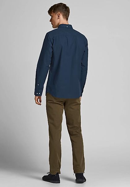 Jack & Jones Herren Freizeit Hemd JPRBROOK OXFORD Slim Fit günstig online kaufen