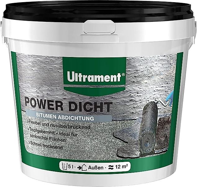 Ultrament Bodenversiegelung Ultrament Power Dicht 5L, Flexibler Universalab günstig online kaufen