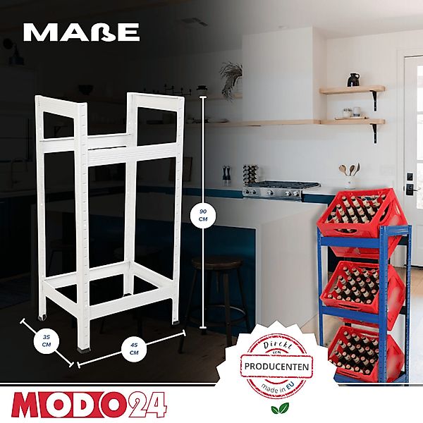 Modo24 Kastenständer HELIOS Metall Getränkekistenregal, Kistenregal, günstig online kaufen