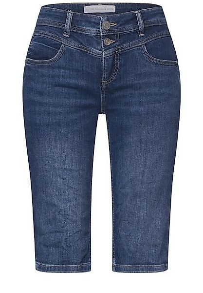 STREET ONE Shorts – Kurze Jeanshose mit blauer Waschung und Slim Legs günstig online kaufen