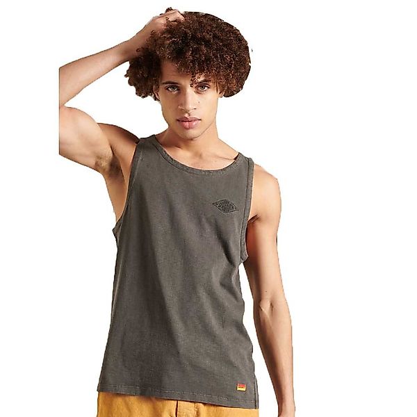 Superdry La Beach Ärmelloses T-shirt XL Washed Black günstig online kaufen