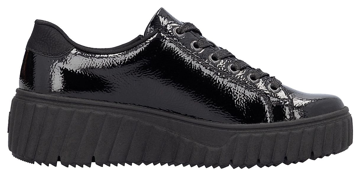 Rieker Plateausneaker, Freizeitschuh, Halbschuh, Schnürschuh mit günstig online kaufen