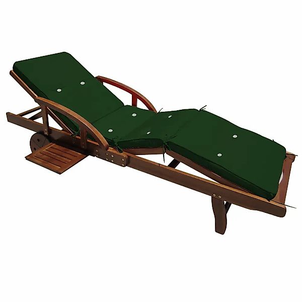 Auflage Sunlounger Grün 195x55x5cm günstig online kaufen