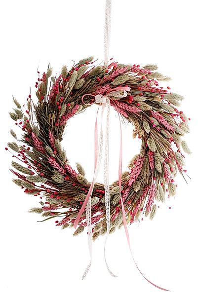 CreaFlor Home Dekokranz Trockenblumen Kranz, Naturmaterialien günstig online kaufen