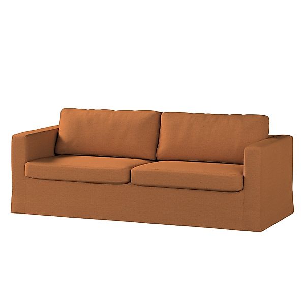 Bezug für Karlstad 3-Sitzer Sofa nicht ausklappbar, lang, orange, Bezug für günstig online kaufen