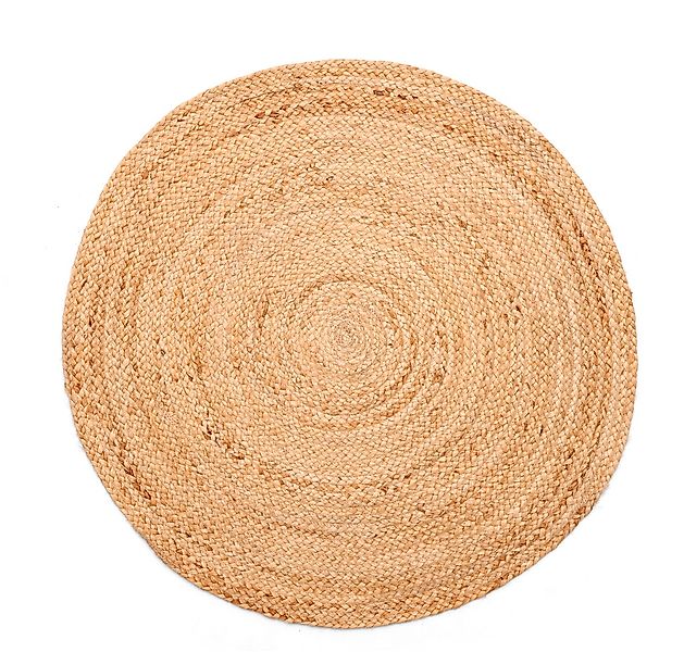 Myflair Möbel & Accessoires Teppich »Lola«, rund, 10 mm Höhe, Juteteppich, günstig online kaufen
