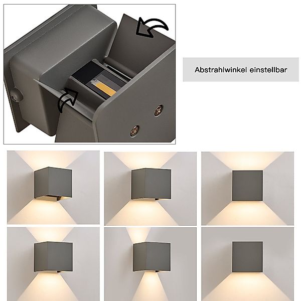 ZMH LED Wandleuchte Innen Flurlampe Innen günstig online kaufen
