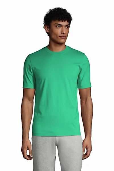 Super-T Kurzarm-Shirt, Modern Fit, Herren, Größe: M Normal, Grün, Jersey, b günstig online kaufen