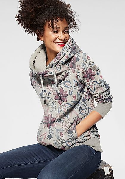 Ragwear Kapuzensweatshirt GRIPY FLOWERS O Hoodie günstig online kaufen