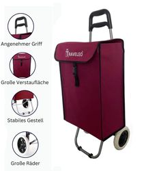 Cheffinger Einkaufstrolley 45L Einkauf Trolley Einkaufswagen günstig online kaufen