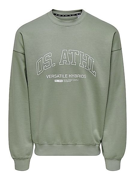 ONLY & SONS Strickpullover Pullover Loose Fit Rundhals Langarm Sweatstoff O günstig online kaufen