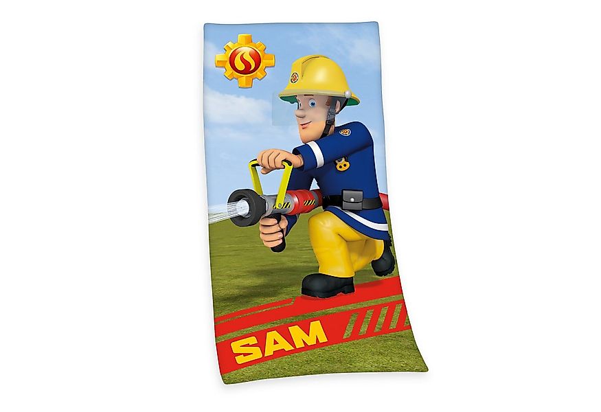 Herding Young Collection Strandtuch Feuerwehrmann Sam Velourstuch Gr. 75/15 günstig online kaufen