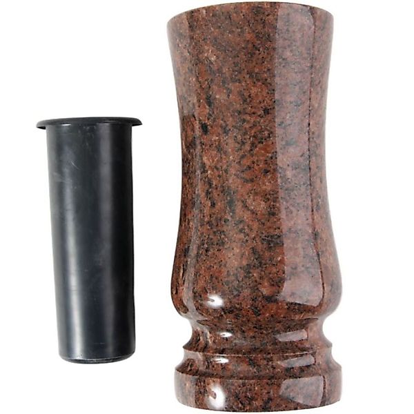 KOKA Dekoobjekt Grab-Vase Granit Vanga Friedhof-Vase, günstig online kaufen
