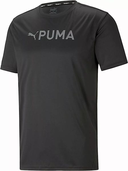 PUMA Kurzarmshirt Puma Fit Logo Tee - CF Gra PUMA BLACK günstig online kaufen