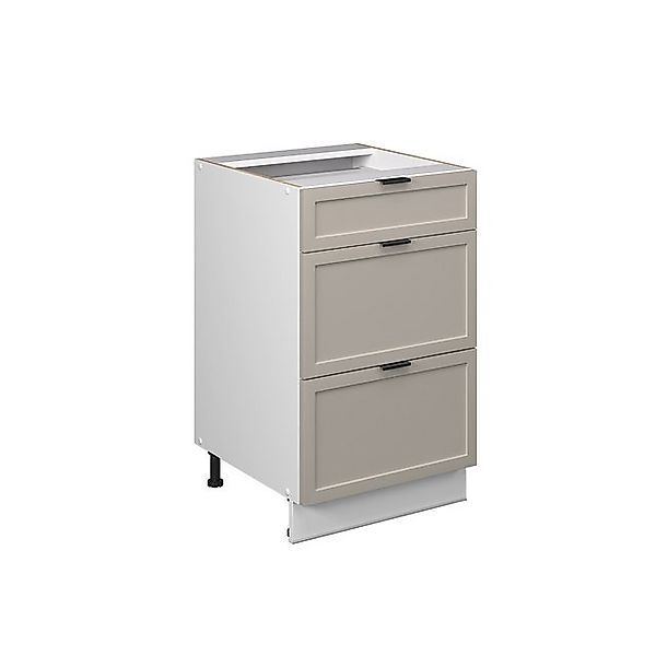 Vicco Unterschrank Fame-Line, GrauBeige/Weiß, 50 cm günstig online kaufen