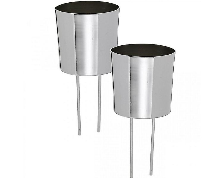 Viana Kerzenhalter Silberne Teelichthalter Ø5cm für Gestecke und Kränze, 4e günstig online kaufen