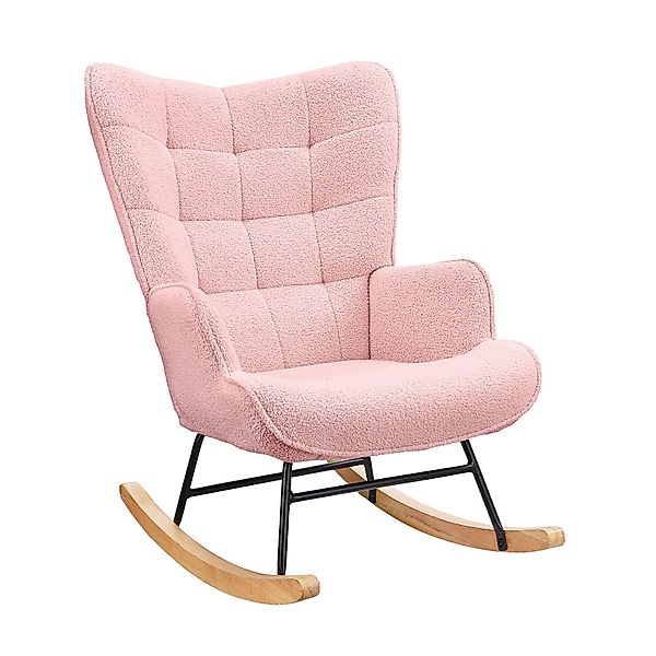 PXloue Schaukelstuhl Stillsessel Relaxsessel Loungesessel, Mit günstig online kaufen