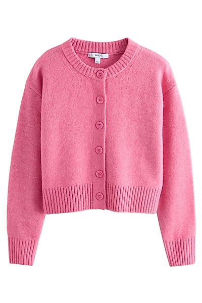 Next Strickjacke Strickjacke mit Rundhalsausschnitt (1-tlg) günstig online kaufen