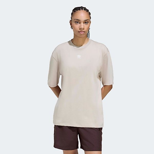 adidas Originals T-Shirt "ESS BOYFR TEE" sportlicher Stil, Kurzarm, aus Bau günstig online kaufen