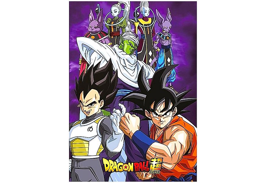 Kinderdecke, Dragon Ball, Fleecedecke weiche Kuscheldecke 140 x 100 cm günstig online kaufen