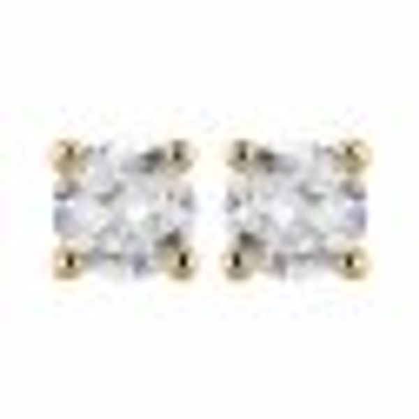 Ohrstecker 585/- Gelbgold 2 Brill. 0,25 ct. weiß günstig online kaufen