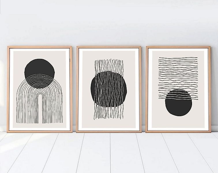 Wallity Leinwandbild Painting: 100% MDF (Thickness: 3 mm), 50 x 70 cm (3 Pi günstig online kaufen