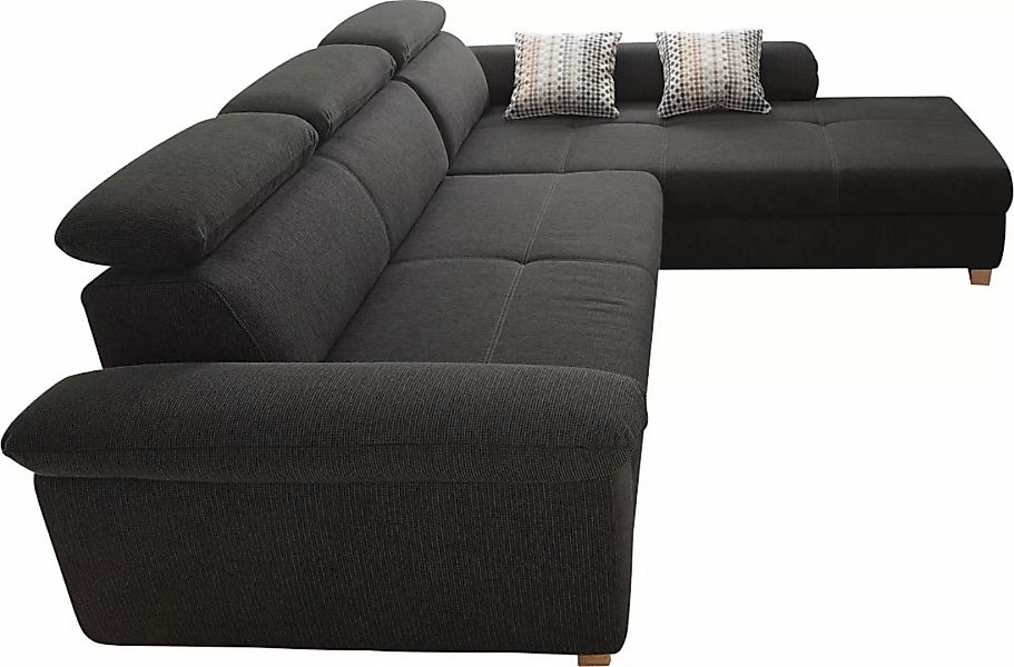 Jockenhöfer Gruppe Ecksofa »Landshut L-Form«, inklusive Bettfunktion, Kopf- günstig online kaufen