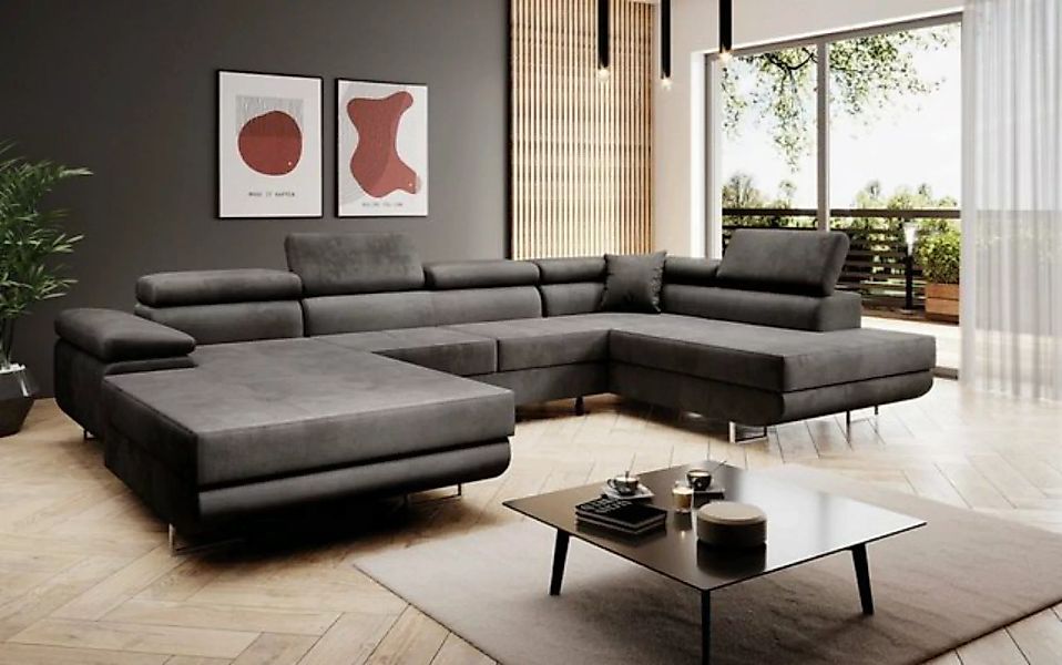 Baidani Sofa Sofa Lago mit Schlaf - und Klappfunktion (Samt), inkl. Aufbau günstig online kaufen