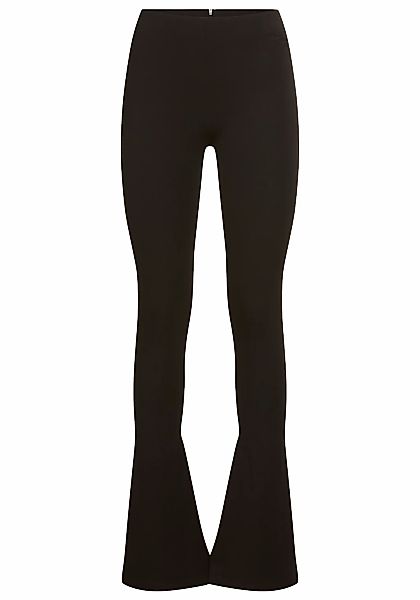 HUGO Blue Webhose "Neleria", mit Reißverschluss hinten elastische Flare Leg günstig online kaufen
