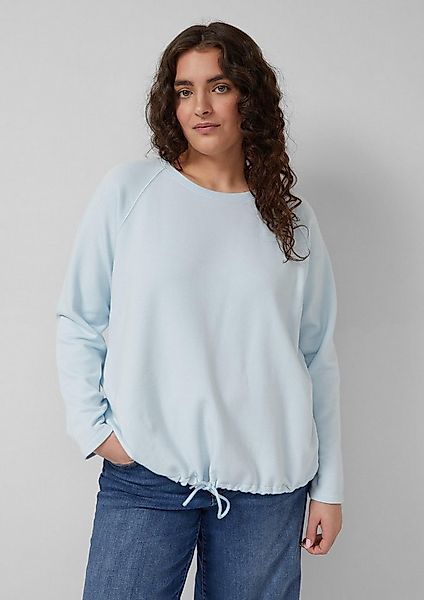 s.Oliver Sweatshirt Sweatshirt Sweatshirt im Relaxed Fit mit Rückenprint günstig online kaufen