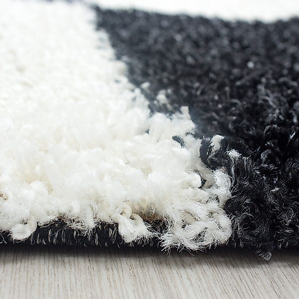 SIMPEX24 Hochflor-Bettumrandung Kariert Design, Höhe 30 günstig online kaufen