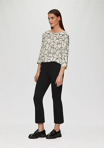 s.Oliver Culotte Hose Slim: Culotte mit glitzerndem Elastikbund günstig online kaufen