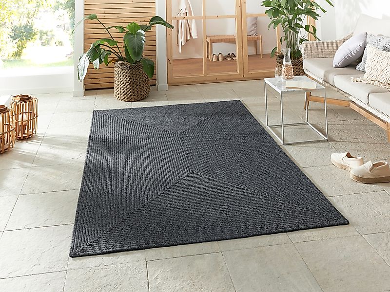 HANSE Home Teppich »Trenzado«, rechteckig, 10 mm Höhe, In- & Outdoor, Handm günstig online kaufen