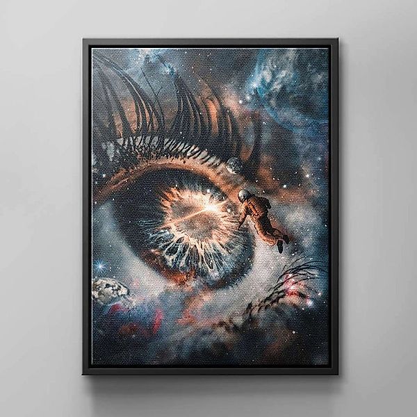 DOTCOMCANVAS® Leinwandbild Auge der Erkenntnis, Wandbild günstig online kaufen
