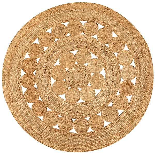 Steffensmeier Teppich Goa - Flower, rund, günstig online kaufen