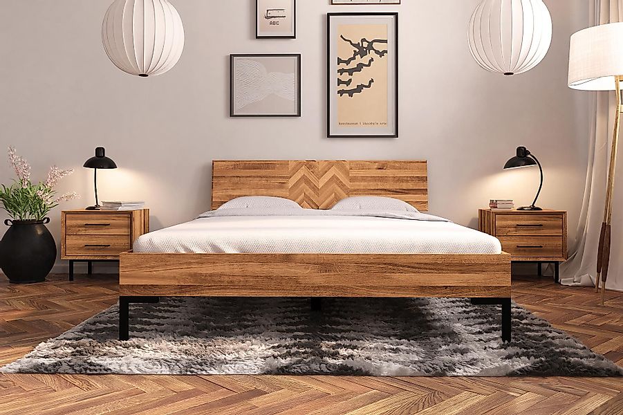 Carpe Sonno Massivholzbett Holzbett Massivholzbett Bettrahmen günstig online kaufen