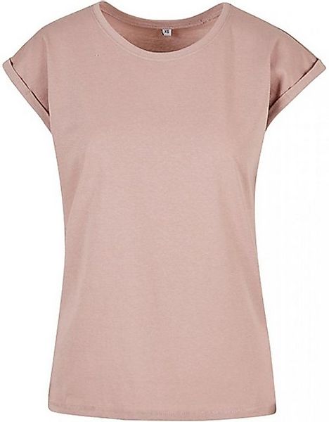 Build Your Brand Rundhalsshirt Ladies Extended Shoulder Damen T-Shirt günstig online kaufen