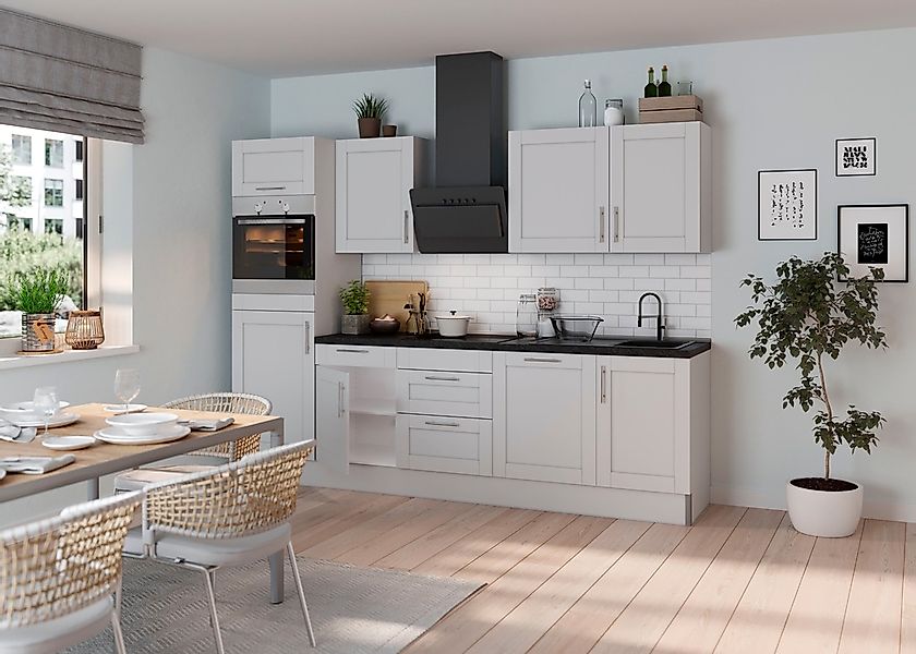 OPTIFIT Küche »Ahus«, Breite 280 cm,wahlw. mit E-Geräten,Soft Close Funktio günstig online kaufen