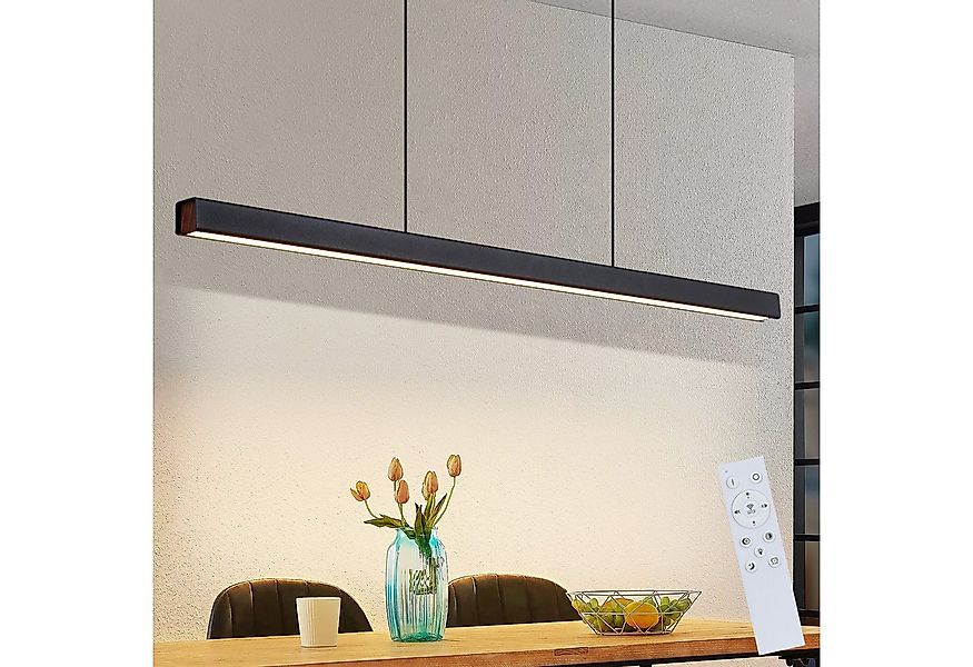 Nettlife LED Pendelleuchte Schwarz Esszimmer Dimmbar mit Fernbedienung 108C günstig online kaufen