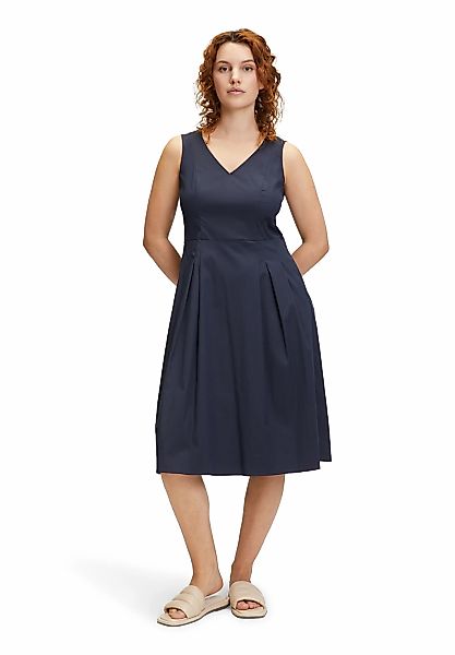 Vera Mont Sommerkleid "Vera Mont Damen Sommerkleid mit V-Ausschnitt", Falte günstig online kaufen