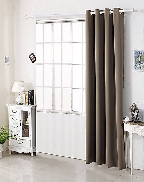Woltu Vorhang (1 St), Ösen, blickdicht, günstig online kaufen