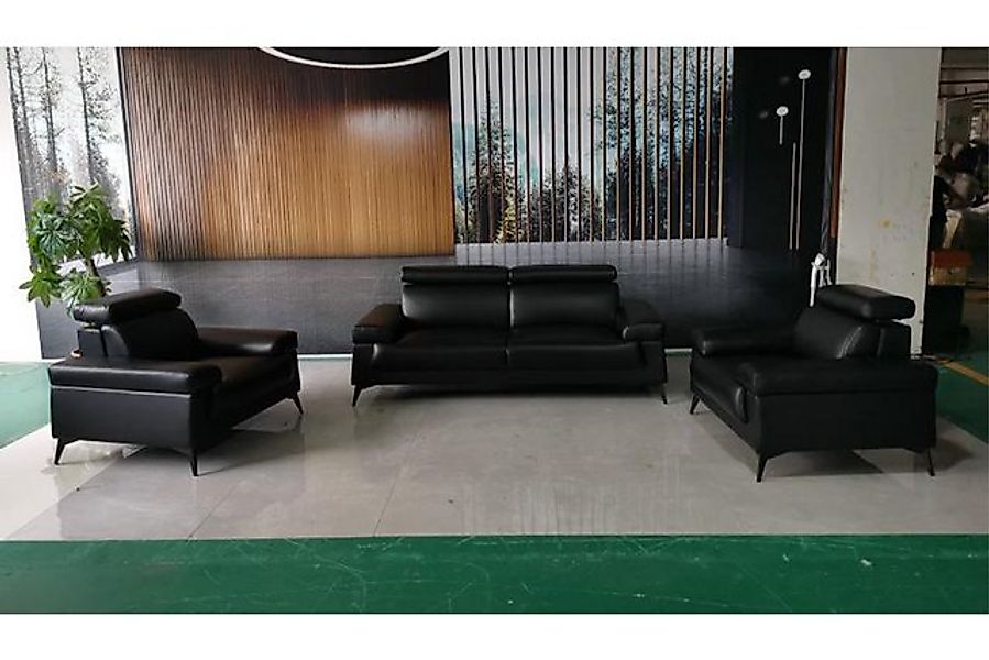 JVmoebel Sofa Sofagarnitur 3+1+1 Sitzer Wohnlandschaft Sofa Couch Polster G günstig online kaufen