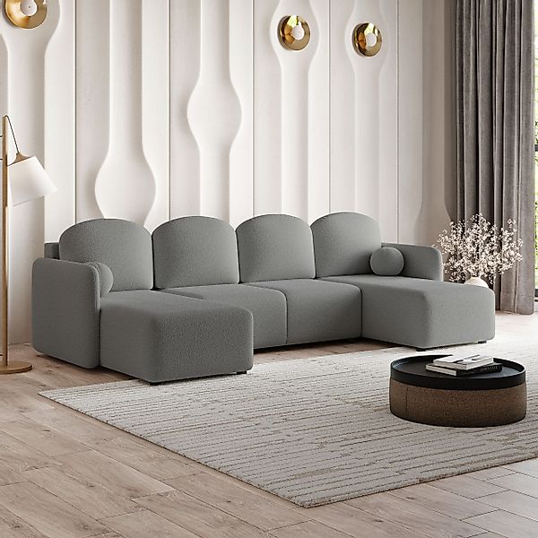 Masseno Ecksofa NUBERO mit Schlaffunktion U-Form, günstig online kaufen