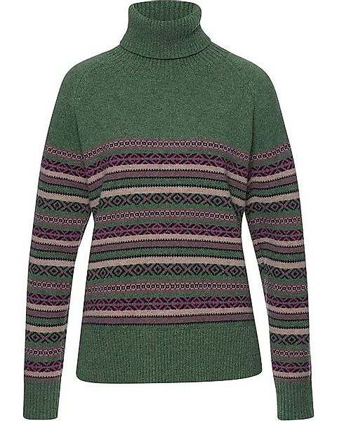 Highmoor Strickpullover Rollkragenpullover mit Jacquard-Muster günstig online kaufen