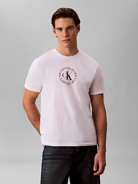 Calvin Klein Jeans T-Shirt Regular fit mit Rundhalsausschnitt günstig online kaufen