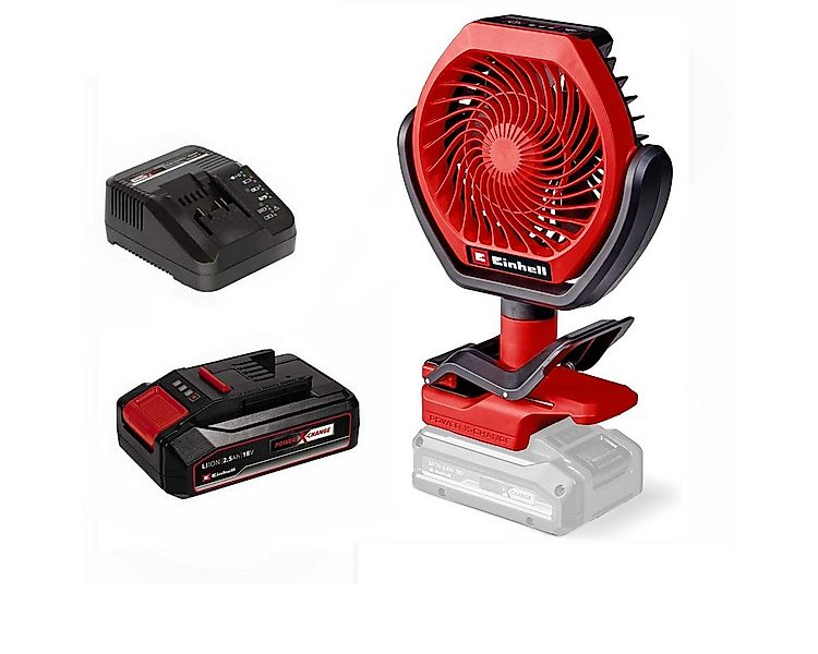 Einhell Akku-Standventilator GC-CF 18/110 Li- Akku-Ventilator 3 Stufen +Akk günstig online kaufen